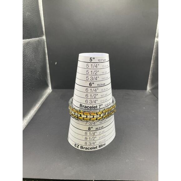 Wittnauer JV8223-9514 Men's Two Tone Gold & Silver SS Swiss Quartz Watch - Picture 14 of 16